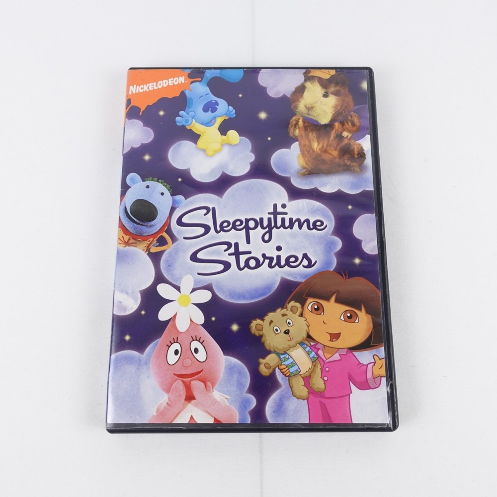 Nickelodeon Jr Sleepytime Stories DVD Compilation Dora Blue's Clues Wonder Pets
